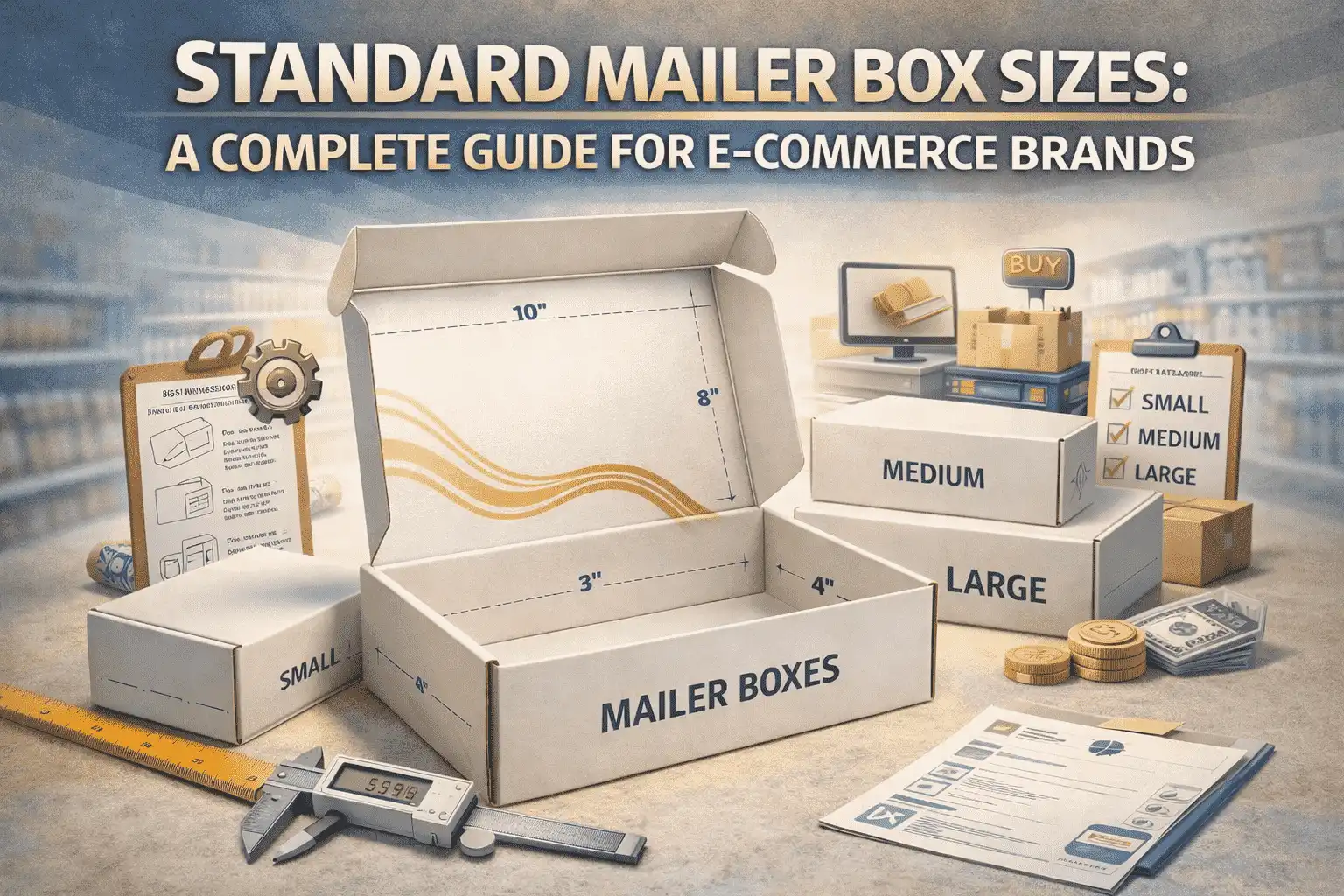 Standard Mailer Box Sizes: A Complete Guide for E-commerce Brands